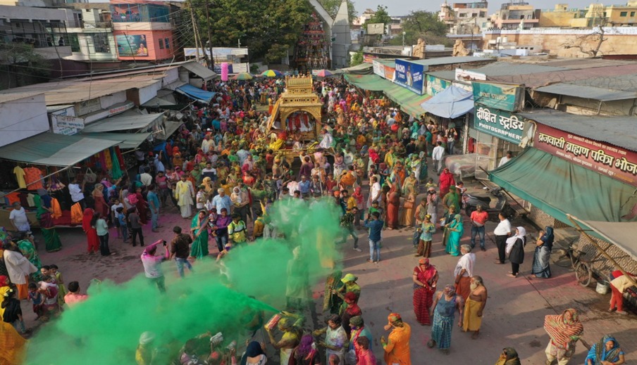Madanpur Chaitra Mela Street